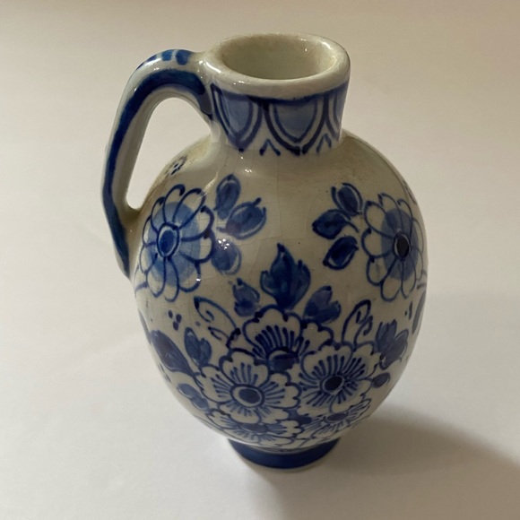 RARE Delft De Porceleyne Fles Holland Netherlands Blue White Miniature Jug 364 - Picture 2 of 11